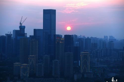 資料圖為重慶高樓。<a target='_blank' >中新社</a>記者 陳超 攝