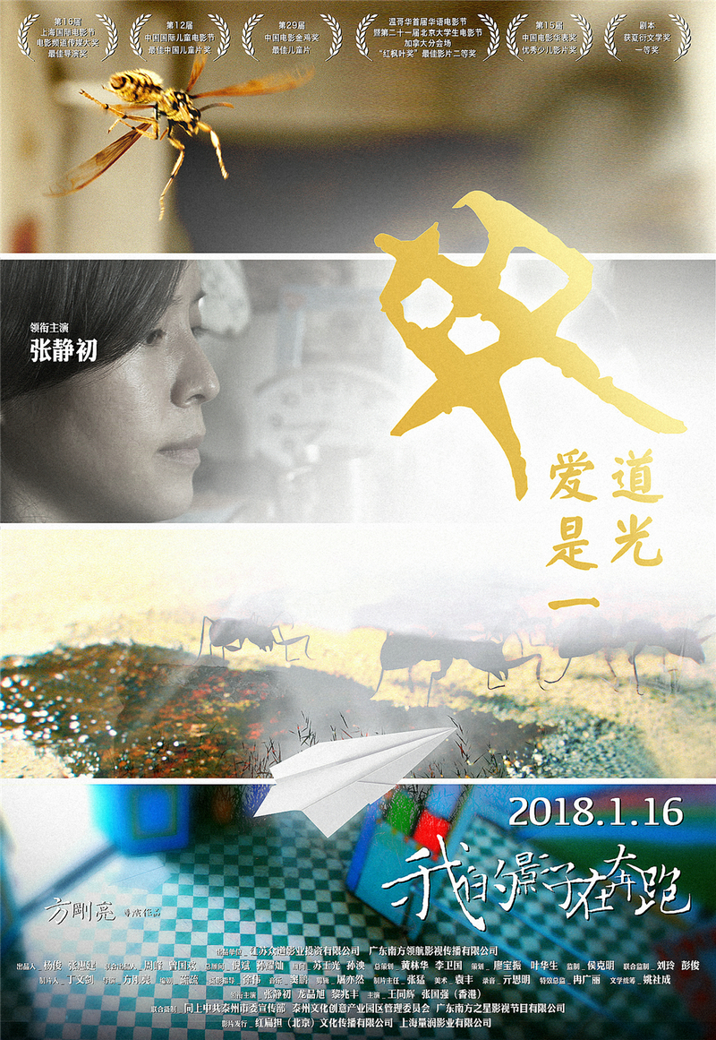 《我的影子在奔跑》海報(bào)脈脈母愛(ài)溫暖寒冬