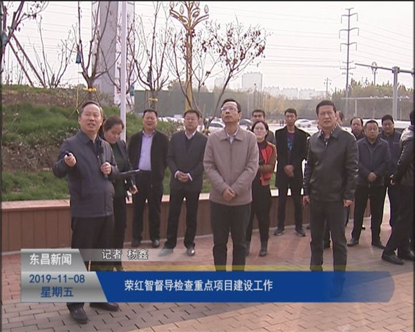 榮紅智督導檢查重點項目建設工作