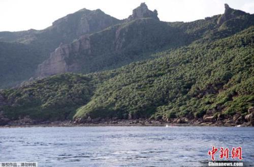 中國海警2301艦艇編隊在中國釣魚島領海內巡航