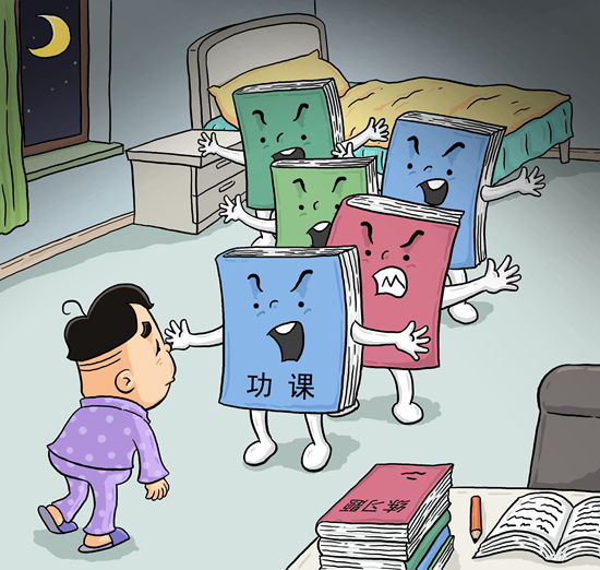 我國(guó)中小學(xué)生睡眠時(shí)間嚴(yán)重不達(dá)標(biāo)