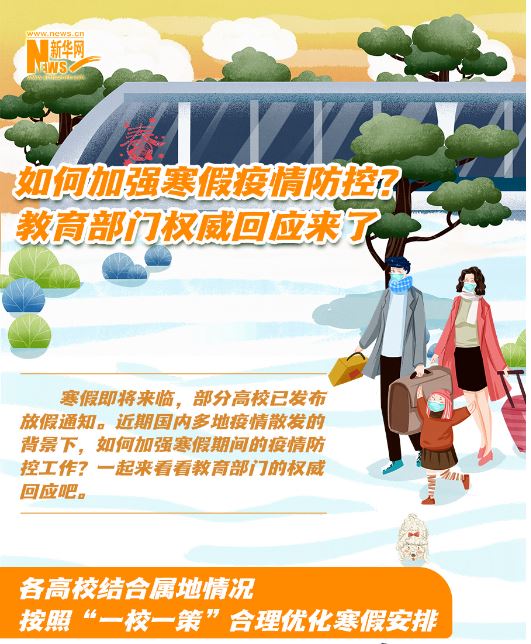 如何加強寒假疫情防控？教育部門權威回應來了