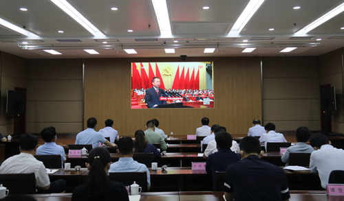 東昌府區(qū)組織收聽收看省第十二次黨代會開幕會實(shí)況直播