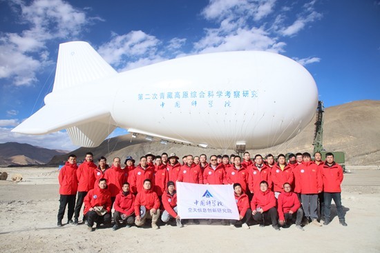 功成珠峰之巔 我國創(chuàng)造浮空艇大氣科學觀測9032米世界紀錄