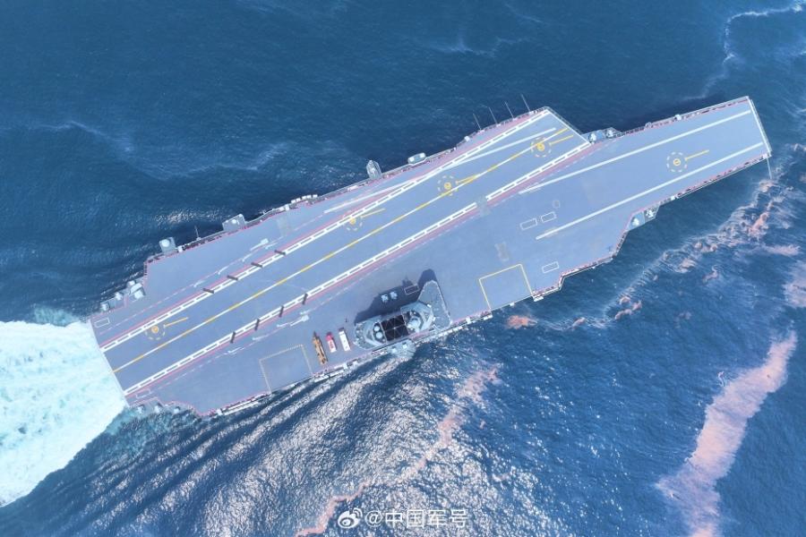 福建艦首次海試成功，三個細(xì)節(jié)耐人尋味