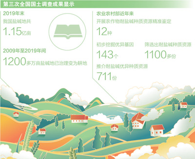 我國篩選出耐鹽堿種質(zhì)資源1100多份 讓白花花的鹽堿地產(chǎn)出金燦燦的收益