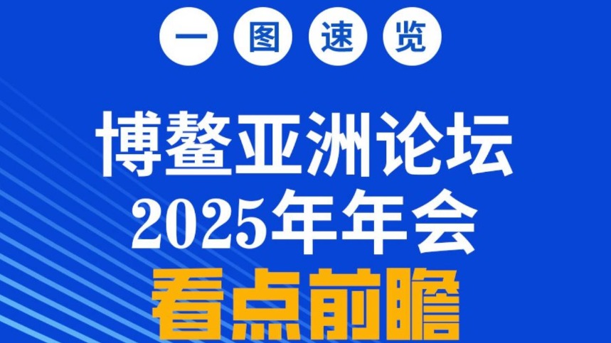 一圖速覽博鰲亞洲論壇2025年年會看點前瞻